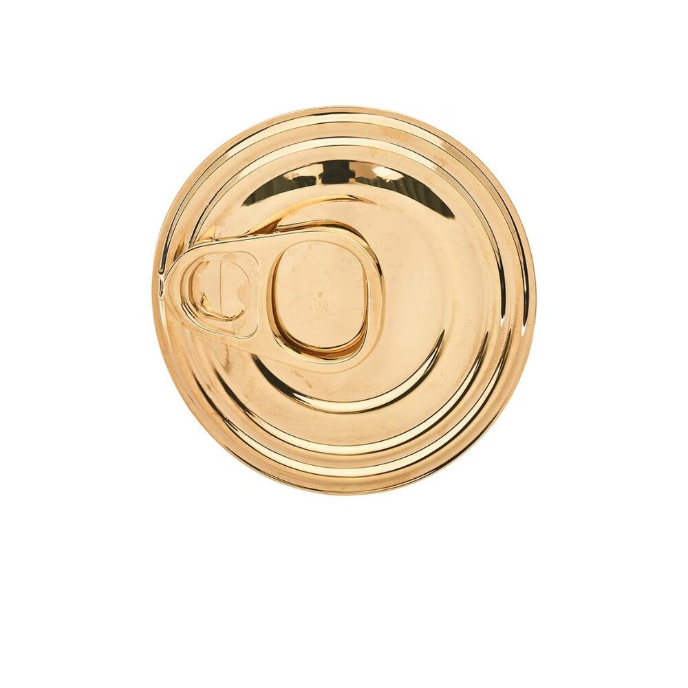 Jean Paul Gaultier Pull Tab Can Hair Clip in Gold